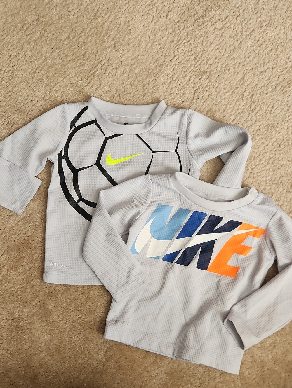 Nike Bundle Dri-fit Waffle Knit Tops Size 18months